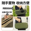 Outdoor backpack folding stool, pen case stool, portable and simple camping equipment, shoulder bag stool, sports folding chair, handbag details Picture